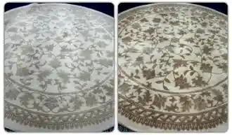 Чистка шерстяного ковра